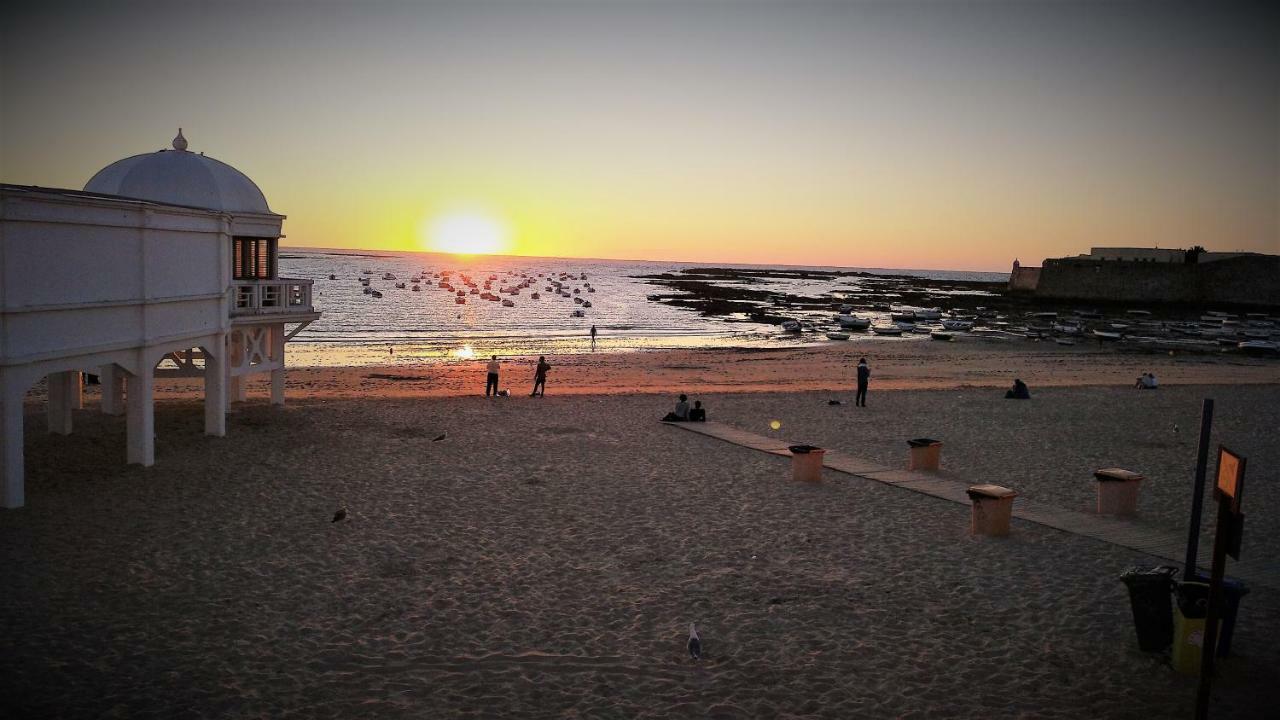 La Caleta De Cadiz Wifi Leilighet Eksteriør bilde